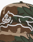 Ice-cream Cap Running Dog Woodland Camo