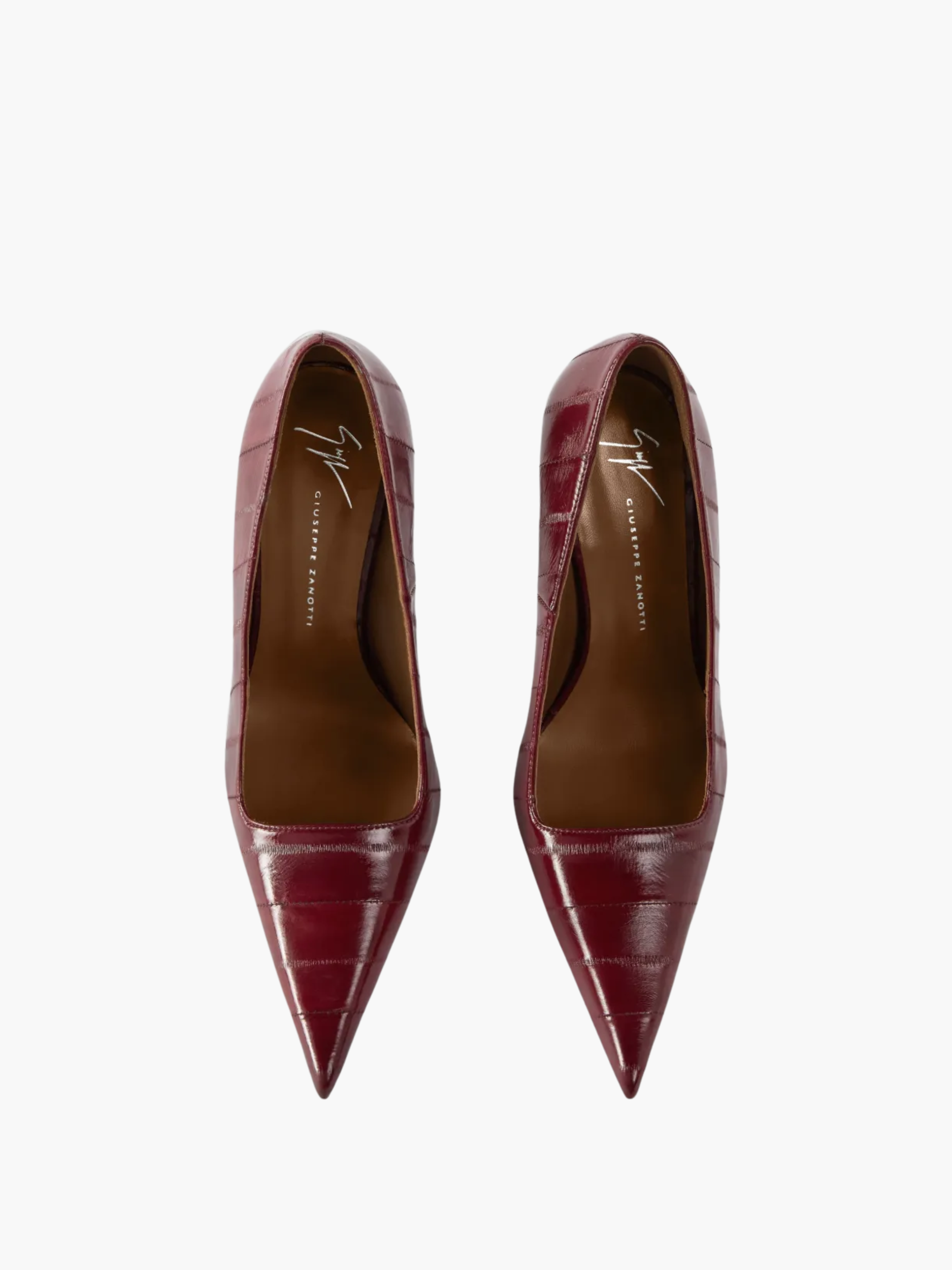 Giuseppe Zanotti High Heel Z12 High Desire Pump 105mm Burgandy