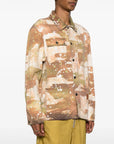 Msgm Jacket Allover Print Camo