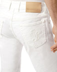 Billionaire Jeans Straight Cut White