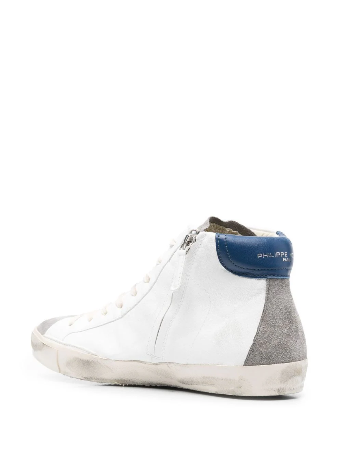 Philippe Model Sneaker Vintage Blanc Gris - 3