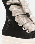Rick Owens Sneaker Jumbolace Black-Pearl-Milk