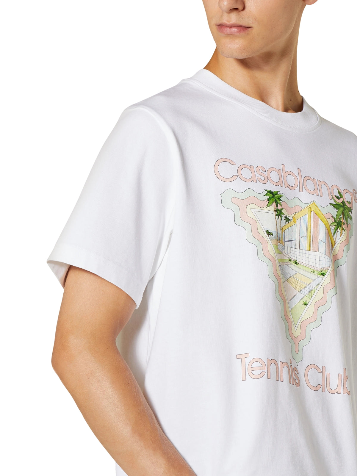 Casablanca T-Shirt Maison De Reve White