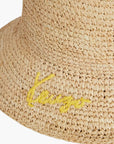 Kenzo Hat Knitted Bucket Beige