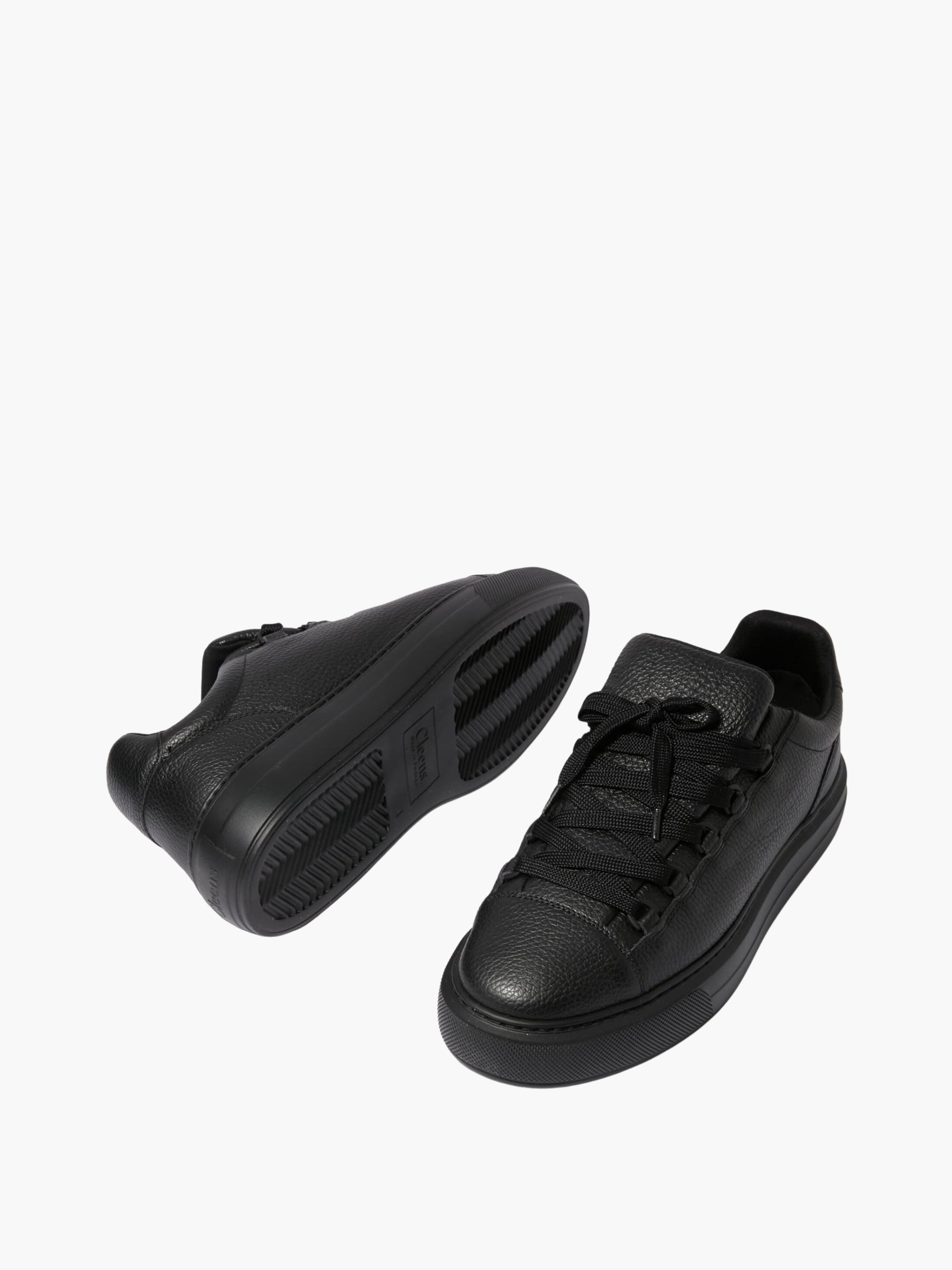 Cleens Sneakers C31 Full Textured Black