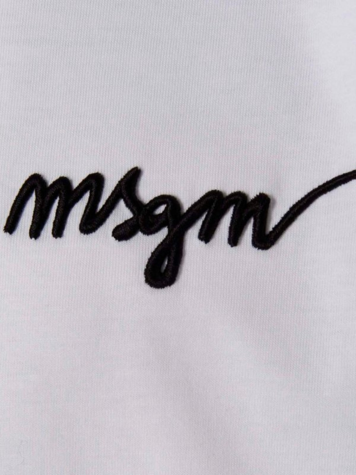 Msgm T-Shirt Ladies Logo White