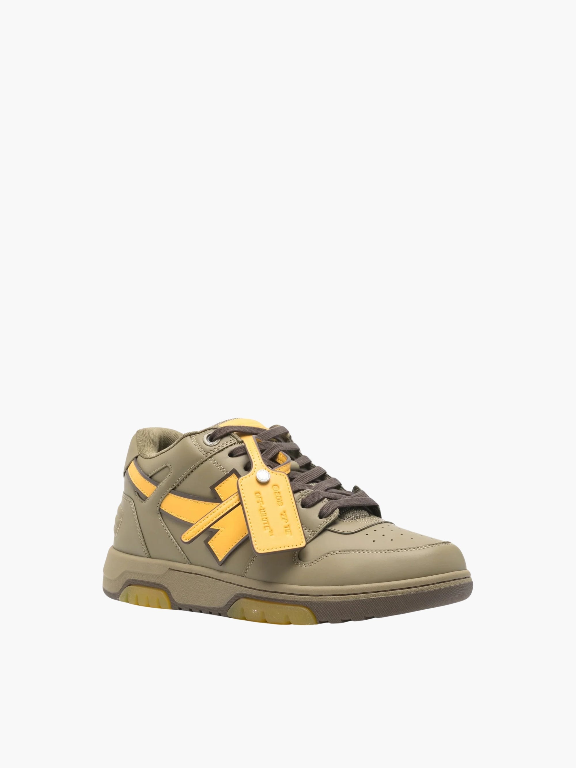 Off-white Sneakers Ows98 M-out Of Office Kaki/Ocher Yellow