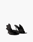 Givenchy Gh9 High Heel Leather Skin Black