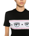 Chiara Ferragni T-Shirt Ladies Eyes Black