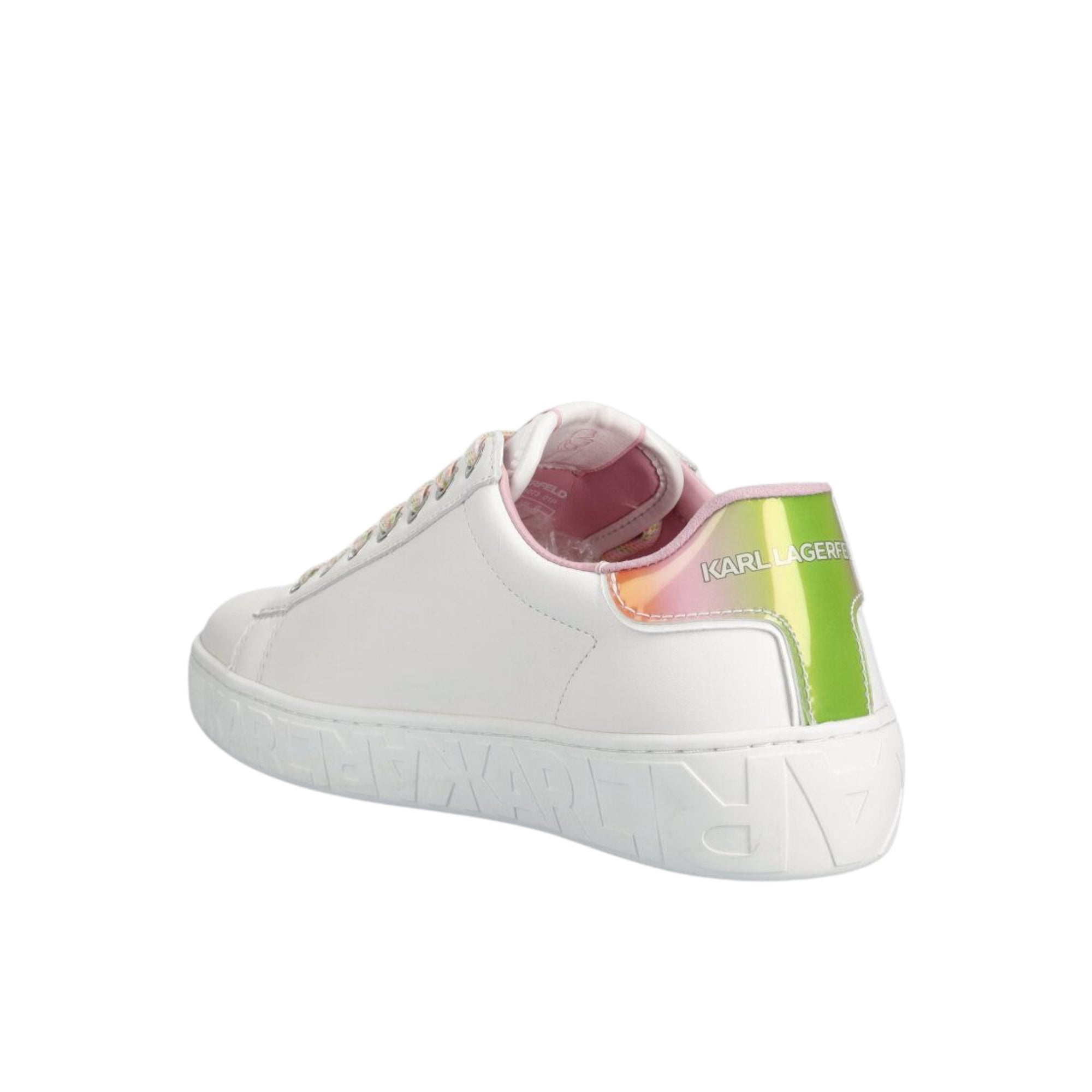 Karl Lagerfeld Sneaker Ladies Kupsole Kube Charm White