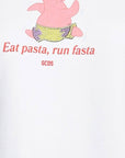 Gcds Sweater Eat Pasta Run Fasta White