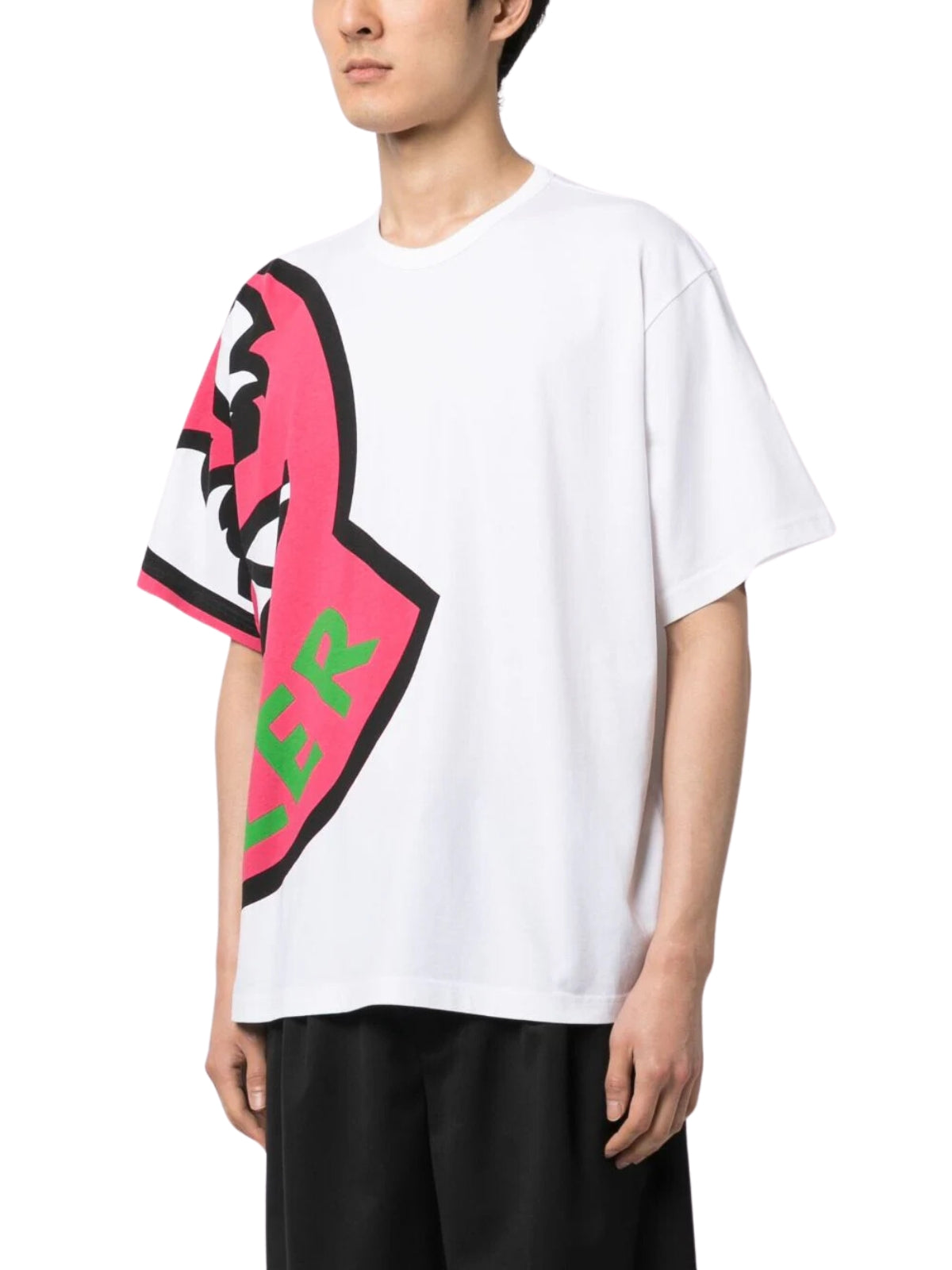 Moncler T-Shirt Graphic White - 3