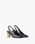Givenchy Heel GH6 Slingback 85Mm Black