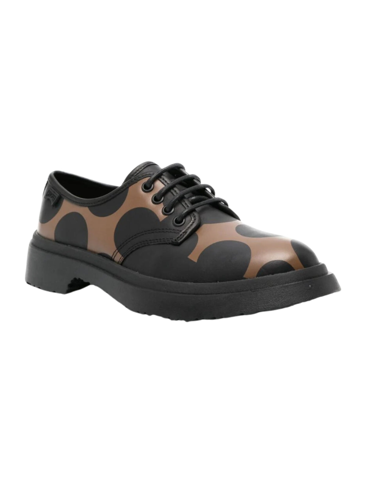 Camper Shoe Drag Negro Empty Hole Brown