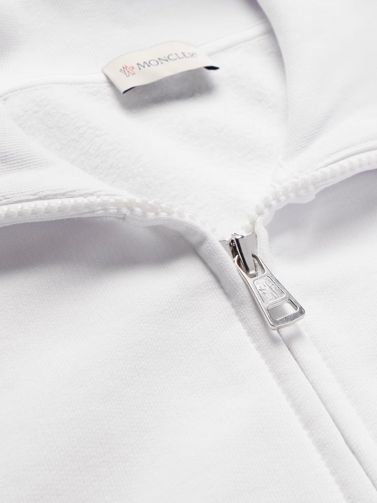 Moncler Jacket Color Logo White