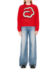 Kenzo Sweater Snake Red