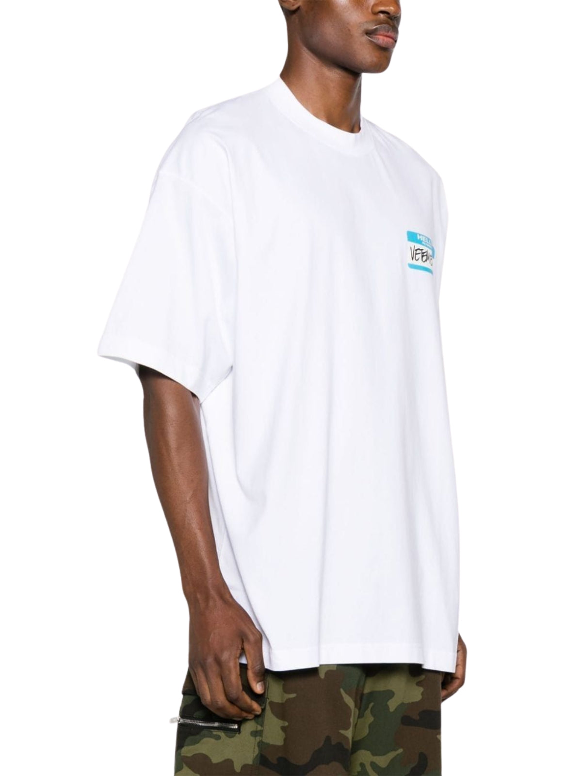 Vetements T-Shirt Logo My Name Is White - 3