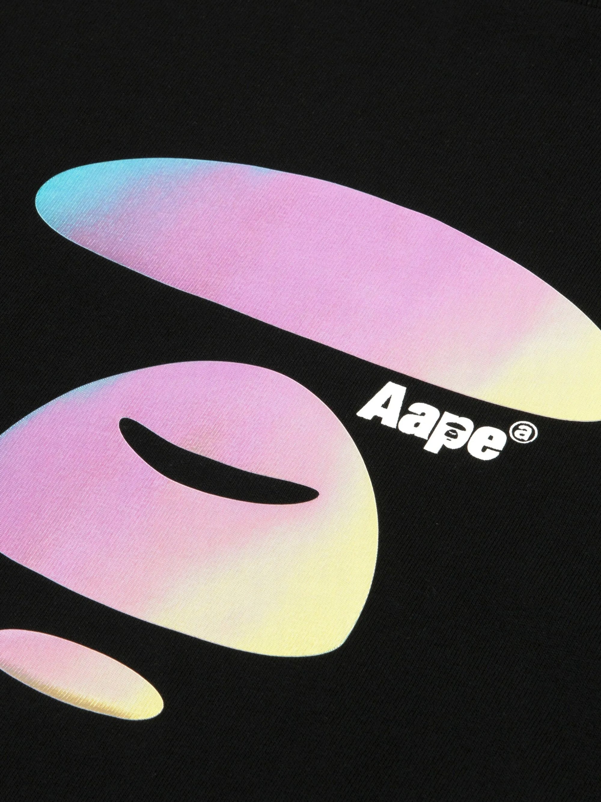 Aape T-Shirt Logo Black-AL Capone Premium