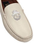 Billionaire Slip On Moccasin Beige