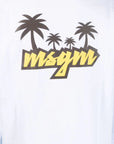 Msgm Sweater Logo Black-White - 3