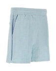 Casablanca Shorts Monogram Light Blue