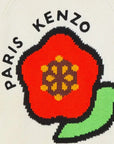 Kenzo Knitted Jumper Big  Pop  Wool Off White