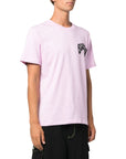 Barrow T-Shirt Arch Logo Pink