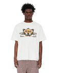 Kenzo T-Shirt Happy Tiger Oversized  Off White