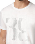 Billionaire T-Shirt Double B Bling White