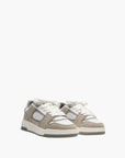 Cleens Sneakers C44 Suede Border White/Beige