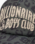 Billionaire Boys Club Cap Leopard Print Arch Olive