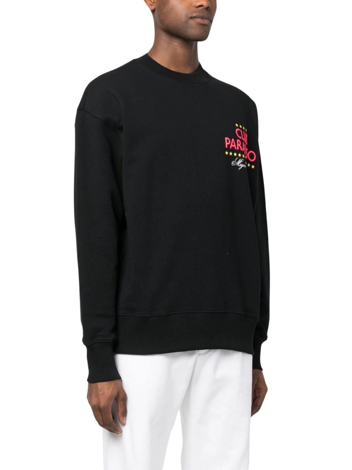 Msgm Sweater Club Paradiso Black - 3