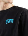 Billionaire Boys Club T-Shirt Small Arch Logo Black-Blue