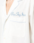 Blue Sky Inn Shirt Linen White