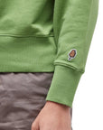 Icecream  Sweater Half Zip Collared Green