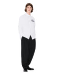 Kenzo Shirt Tiger Logo Casual LS White