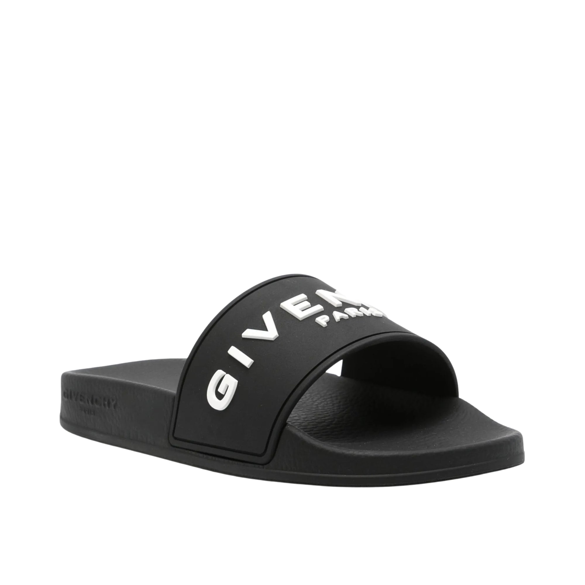Givenchy Slide Logo Black