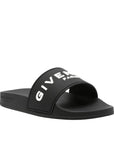 Givenchy Slide Logo Black