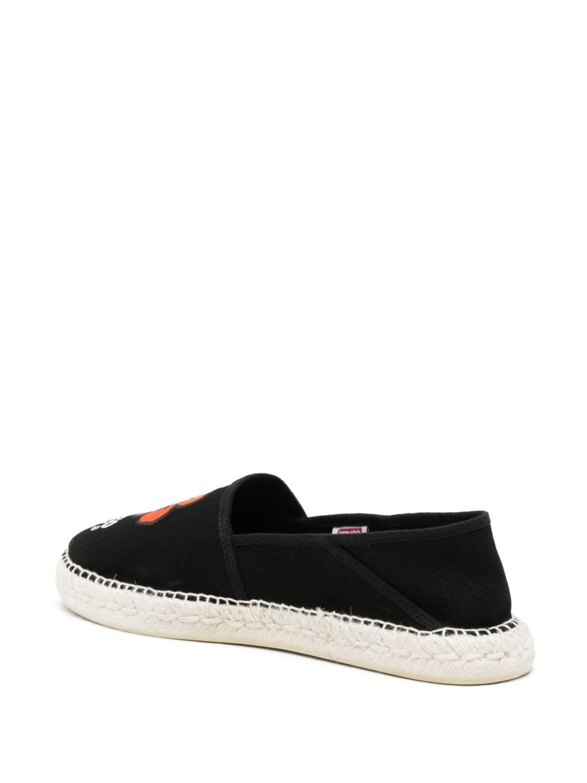 Kenzo Sneaker Espadrille Tiger Logo Black