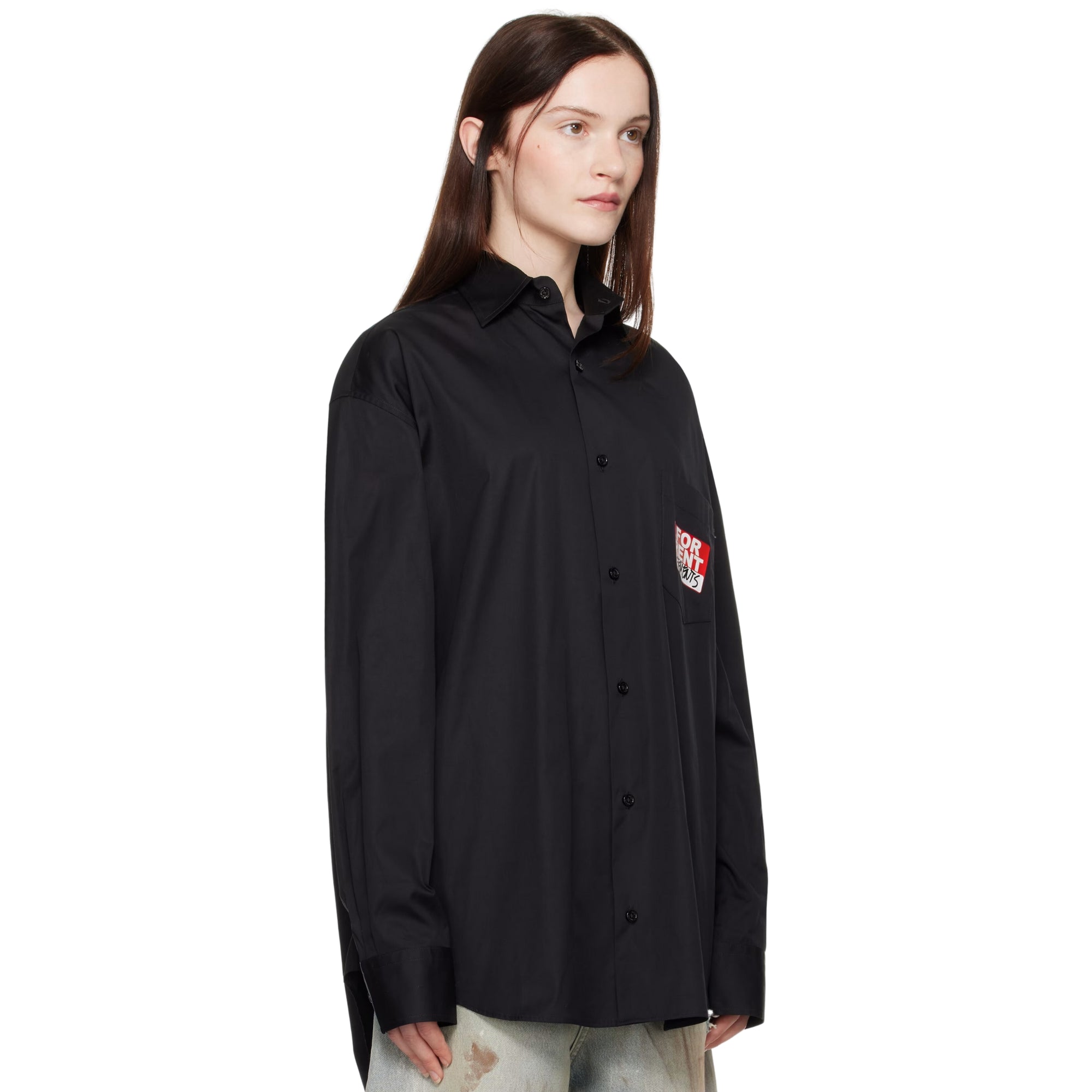 Vetements Shirt For Rent Classic Black