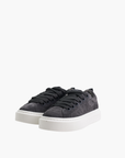 Cleens Sneaker C52 Suede White Sole Charcoal