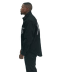 Capone Overshirt Buttoned Up Black