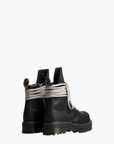 Rick Owens Boots Quad Sole Black