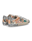 Philippe Model Sneaker Ladies Prsx Low Rainbow Paillettes