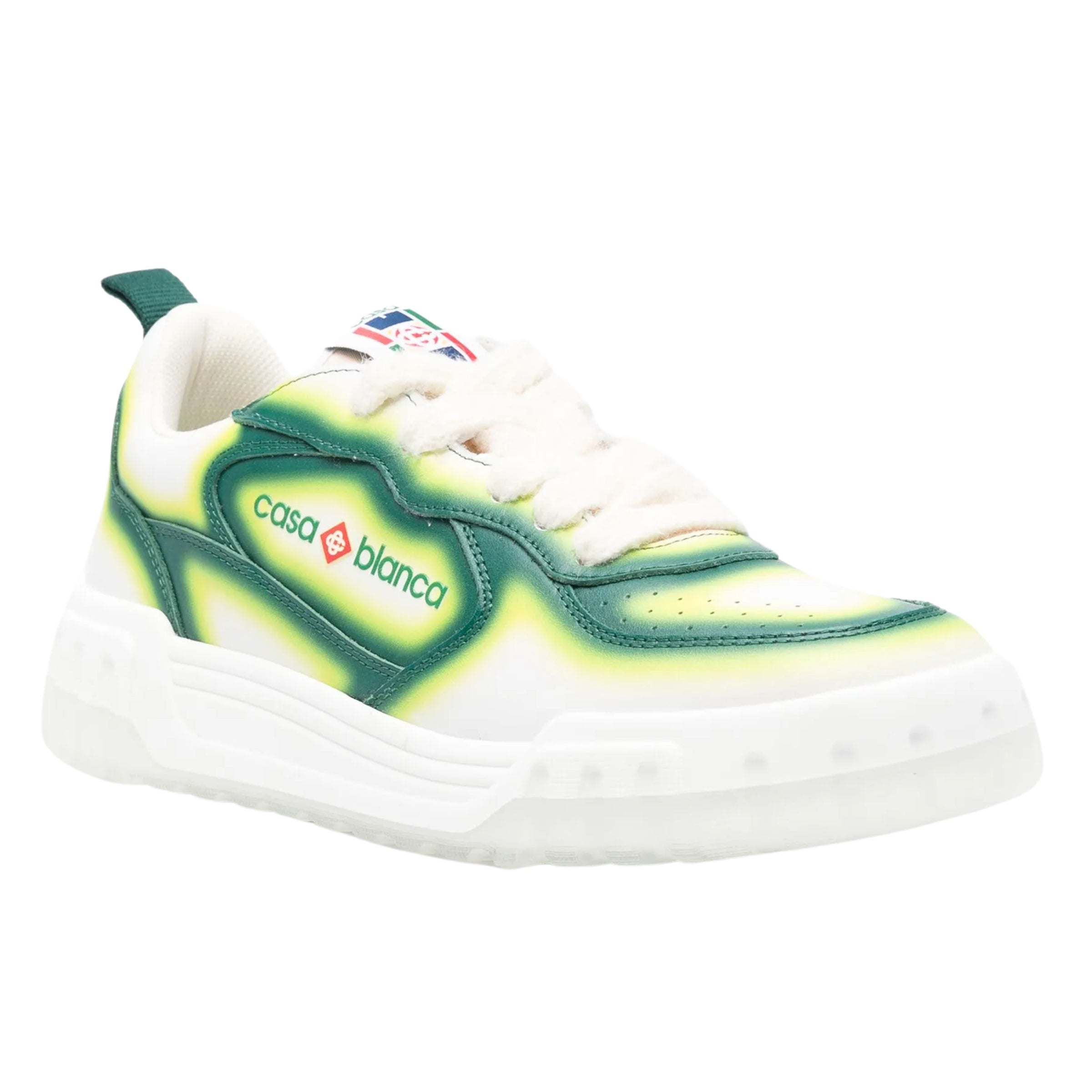 Casablanca Sneaker Court White-Green – AL Capone Premium