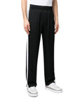 Blue Sky Inn Track Pants Black-White