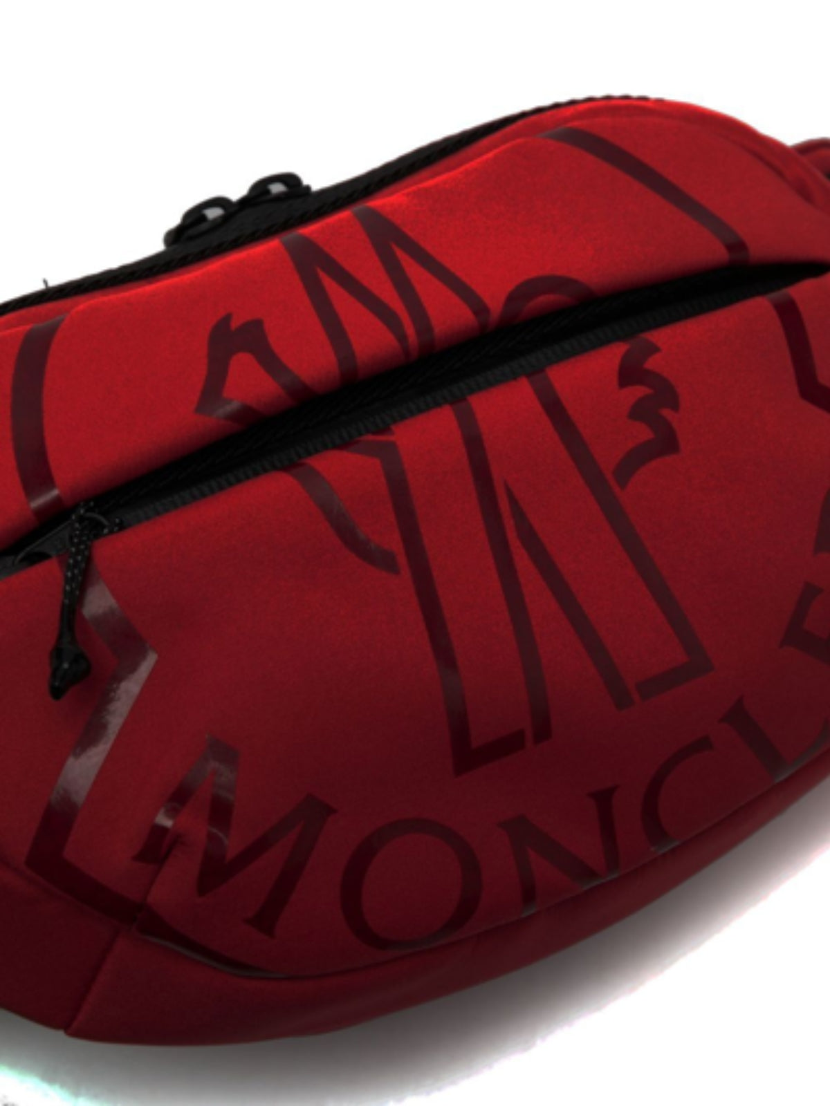 Moncler Bag Zip Logo Red - 3