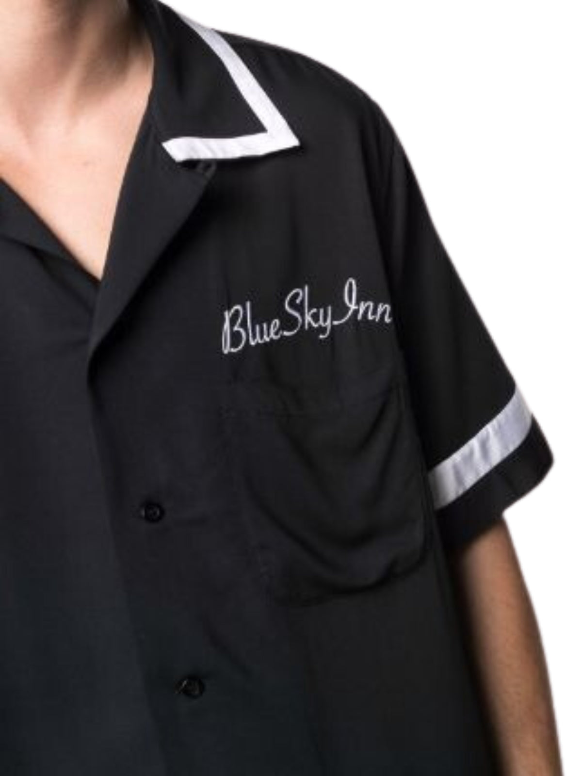 Blue Sky Inn Shirt Waiter Black