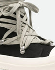 Rick Owens Sneaker Denim Megalace Black-Milk