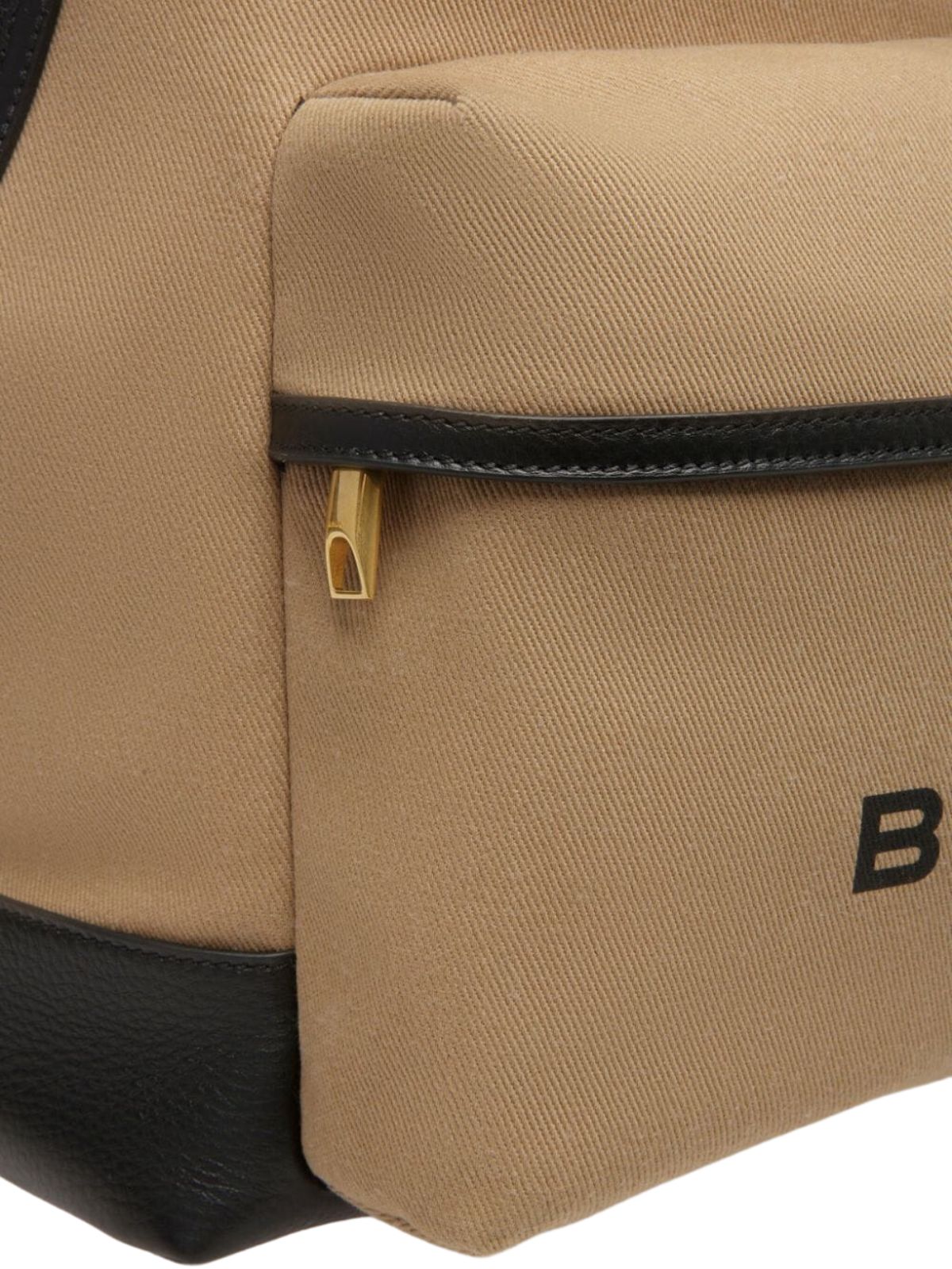 Bally Bag Backpack Logo Tan - 3